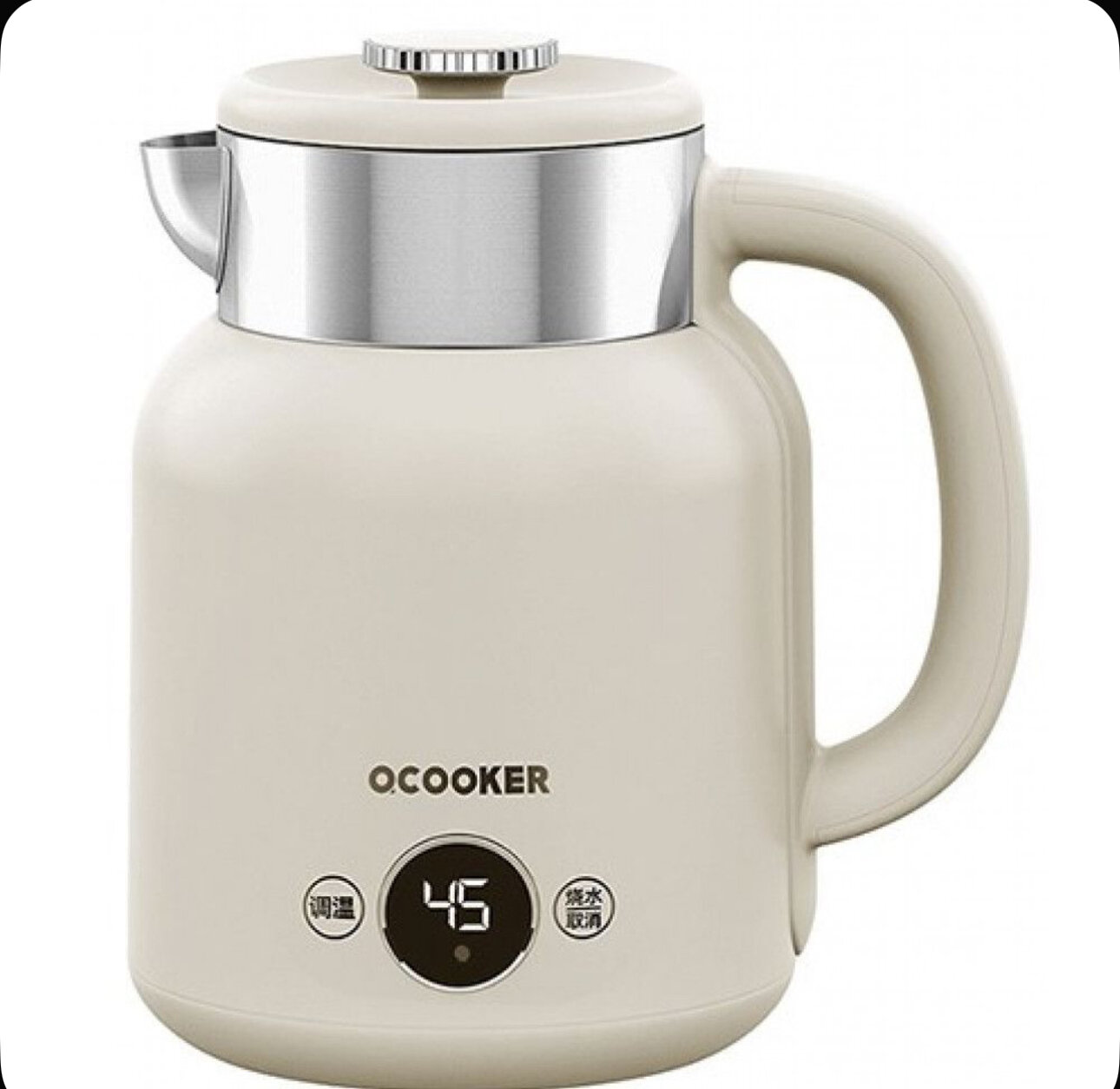 Изображение Странный Умный электрочайник Xiaomi Ocooker Kettle Beige (CR-SH1501)