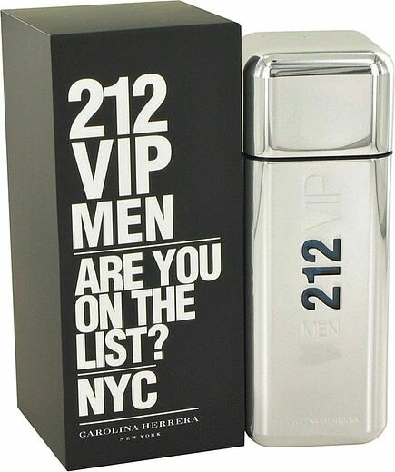 Carolina herrera 212 vip 200ml туалетная вода мужская