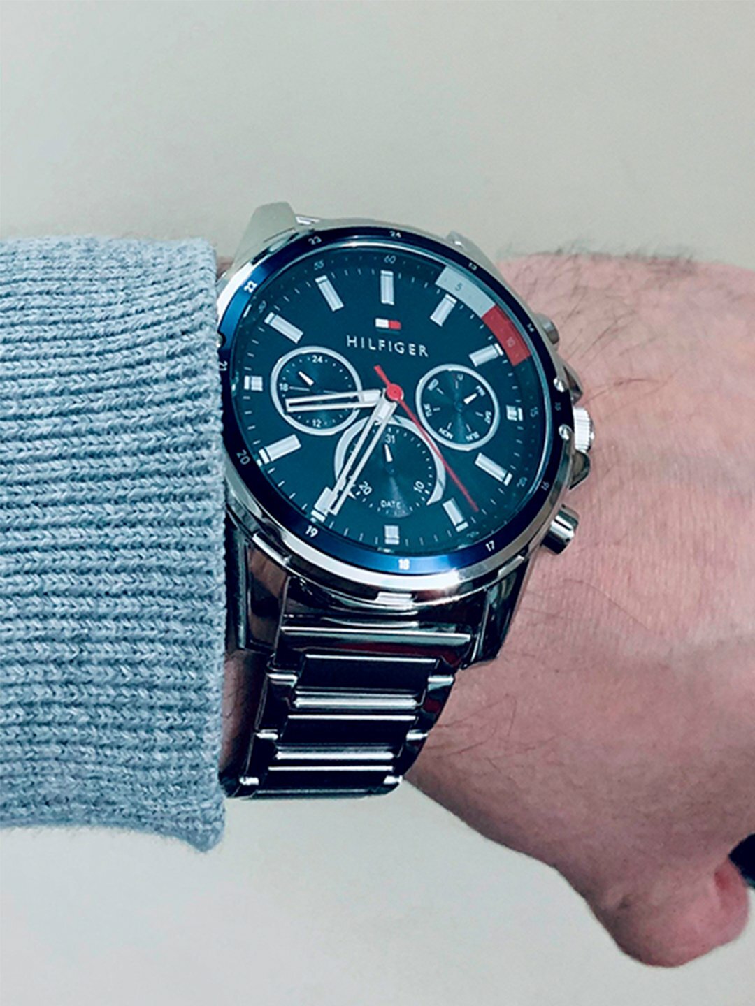 Наручные часы TOMMY HILFIGER, синий — фото 1