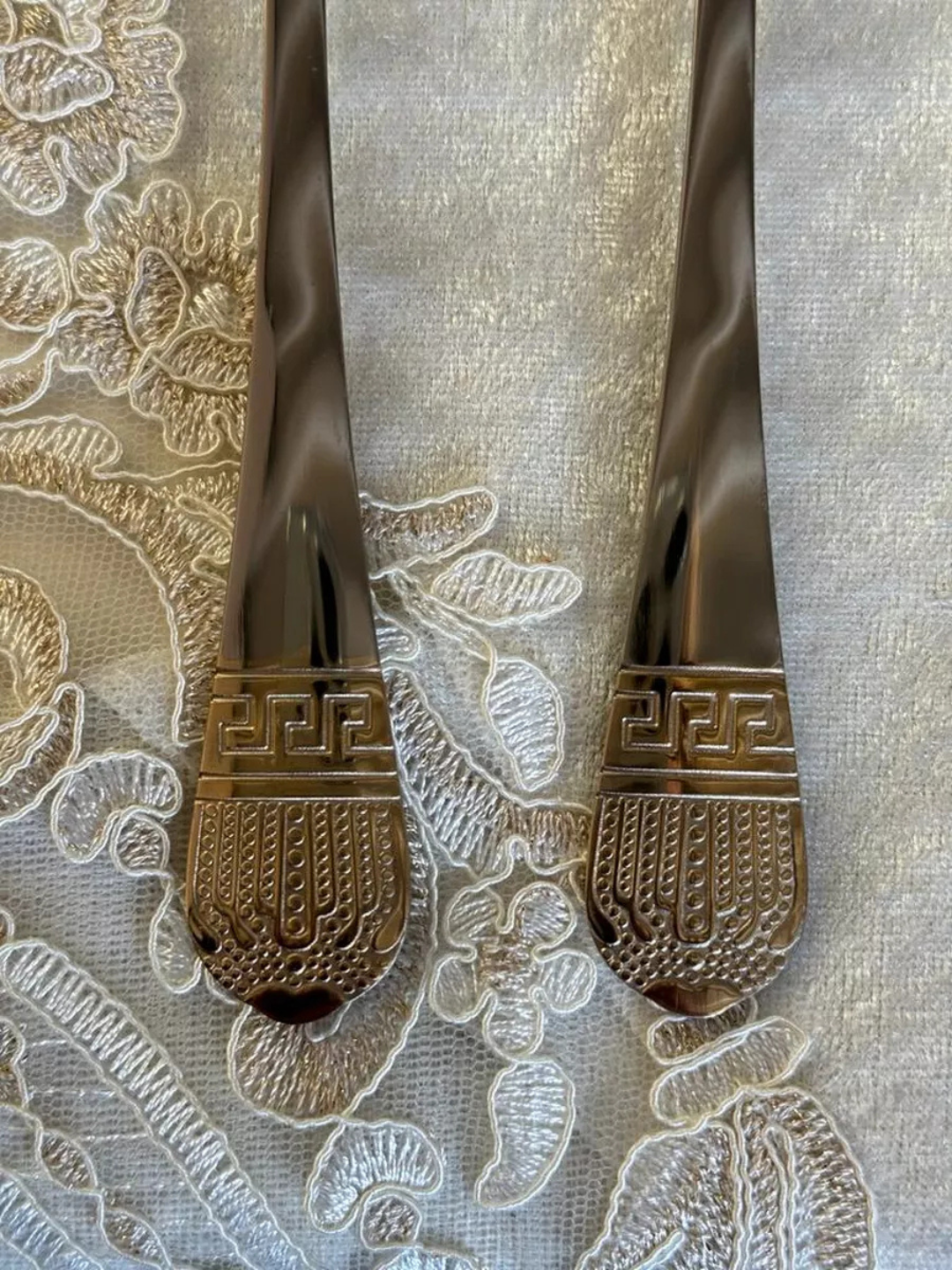 Набор кухонных столовых приборов (золотой) — фото 1