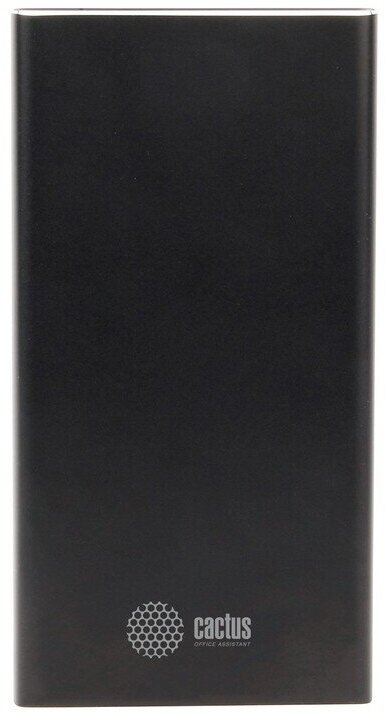 Аккумулятор внешний Cactus CS-PBFSJT-10000 10000 мАч, 2 А, micro USB/USB 2.0/USB Type-C (CS-PBFSJT-10000)
