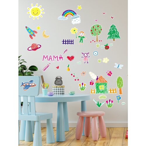 Наклейка Great Idea с принтом 