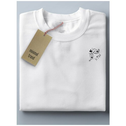 фото Футболка мужская белая, minimal trend, минимализм - 324