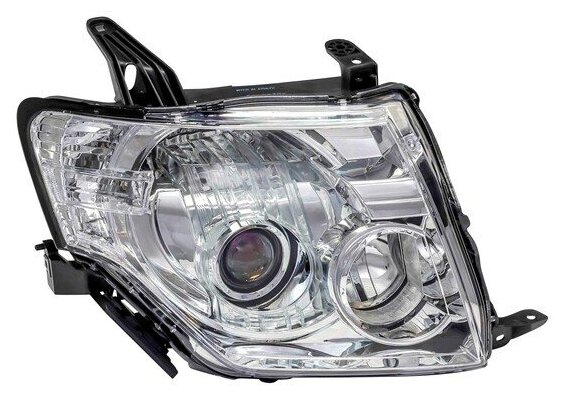 Фара правая не ксенон без корректора DEPO 2141186RLDE для Mitsubishi Pajero / Montero IV