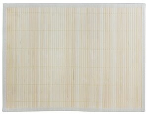 Салфетка сервировочная из бамбука BM-02, цвет белый (312347)