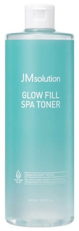 JMsolution Увлажняющий СПА тонер Glow Fill SPA Toner, 500мл