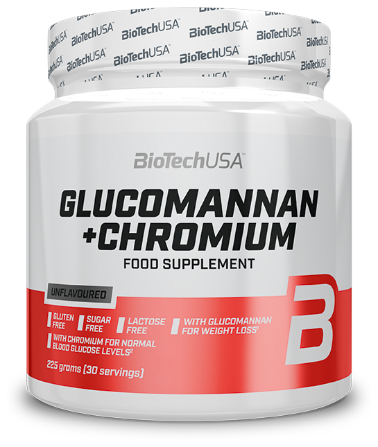 BioTechUSA Glucomannan + Chromium 225 гр.