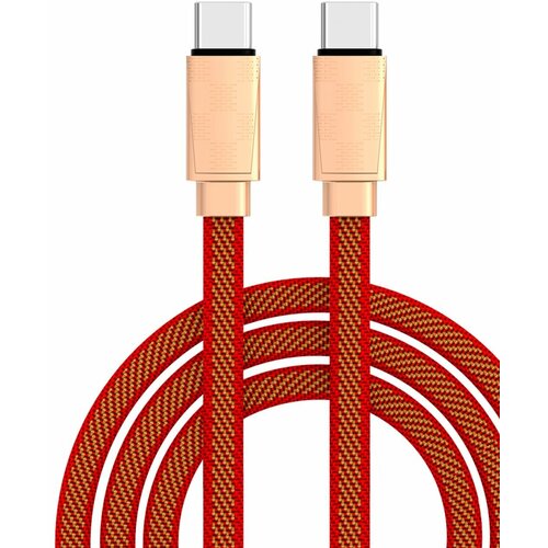 Кабель USB Type-C TFN C to C 60W 1 м Fashion gold (TFN-C-GUC-CC1MGL)