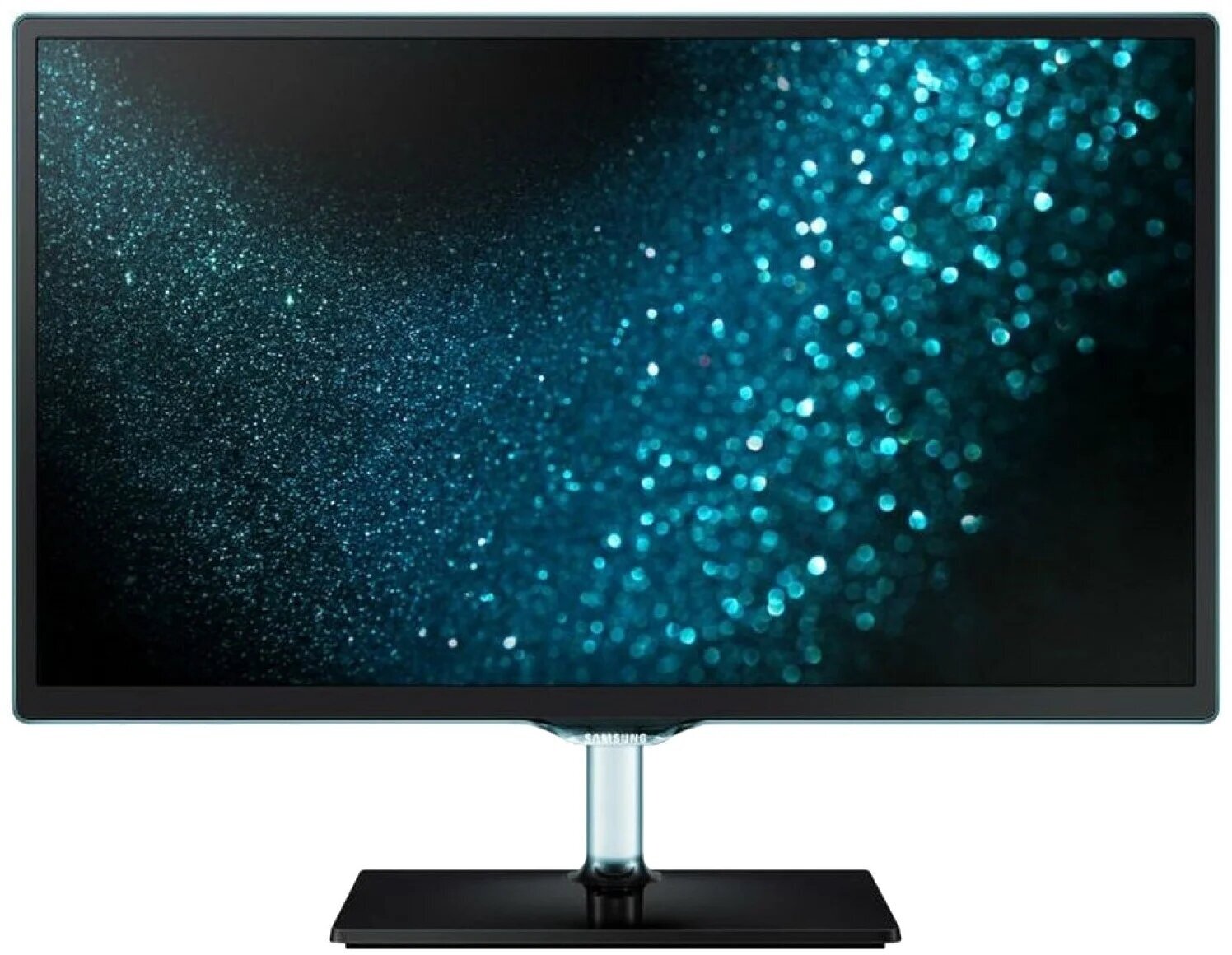 24" Телевизор Samsung T24H390SI 2017 LED, черный/прозрачный