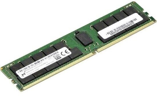 Серверная оперативная память Micron DDR4 64Gb 3200MHz pc-25600 ECC, Reg 2Rx4 (MTA36ASF8G72PZ-3G2F1) oem