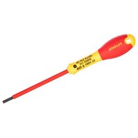 Отвертка диэлектрическая STANLEY HAND TOOLS STANLEY 0-65-412 FATMAX шлицевая 1000V 4*100 mm