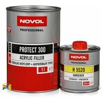 Грунт Акриловый 4+1 Ms Красный Novol Protect300, 1,0+0,25 Novol арт. 37051 - изображение