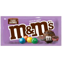 Шоколадное Драже M&M's Fudge Brownie / М&М'c Фюджи Брауни 40 г. (США)