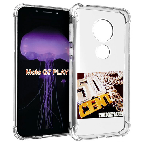 Чехол MyPads 50 Cent - The Lost Tapes для Motorola Moto G7 Play задняя-панель-накладка-бампер