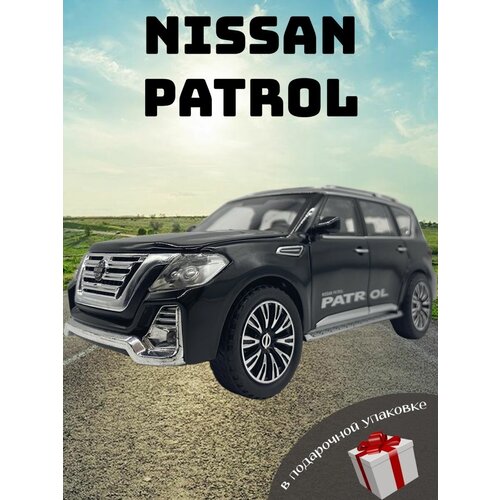 Ниссан патрол металлическая машинка металлическая машинка модель nissan patrol масштаб 1 32 16 см металлическая коллекционная игрушка нисан патрол с инерционным механизмом 18088