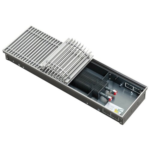 Водяной конвектор с решеткой Techno Usual KVZ 250 - 105 - 800 мм встраиваемый внутрипольный 15826₽