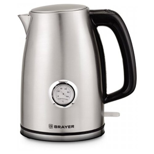 Чайник электрический BRAYER BR1022 2200Вт17 л STRIX стальной термометр Мин заказ 1 430600₽