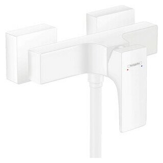 Смеситель для душа Hansgrohe Metropol белый матовый (32560700)