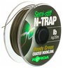 Поводковый материал KORDA N-Trap Semi-stiff 30lb Weedy Green