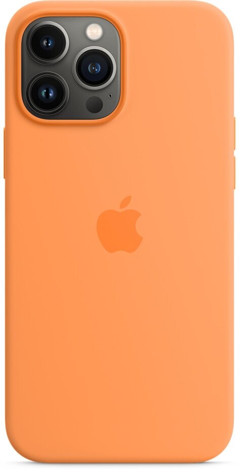 Чехол силиконовый Apple iPhone 13 Pro Max Silicone Case with MagSafe Marigold (Весенняя мимоза) MM2M3ZE/A