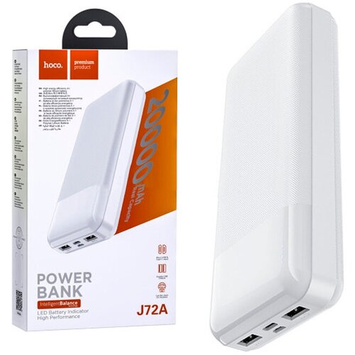 Внешний аккумулятор 20000 mah J72A HOCO белый 171000₽