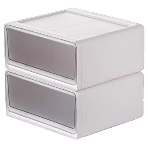 Набор из двух ящиков для хранения Xiaomi Quange Full Storage Drawer Cabinet L size (SN010402)