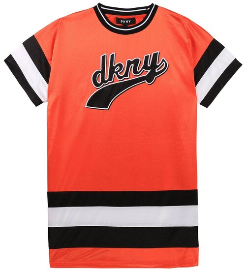 Платье DKNY, размер 176, оранжевый