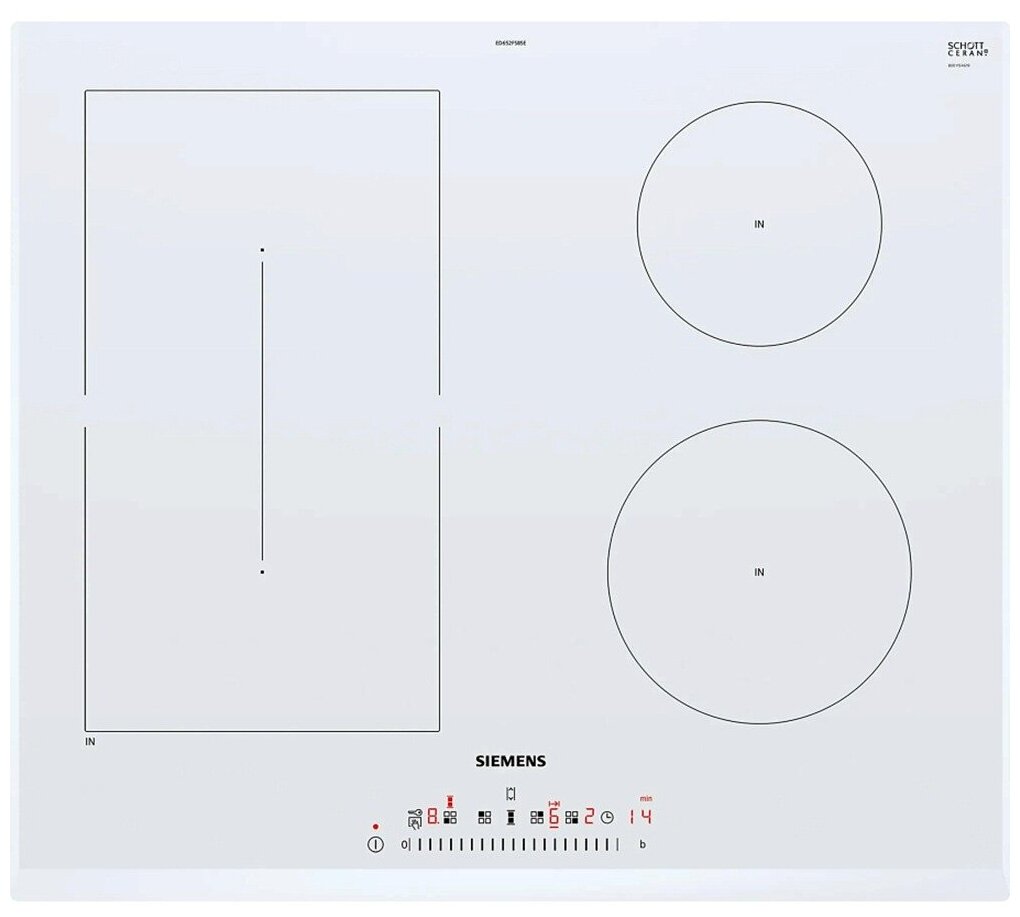 Встраиваемая индукционная варочная панель Siemens ED652FSB5E