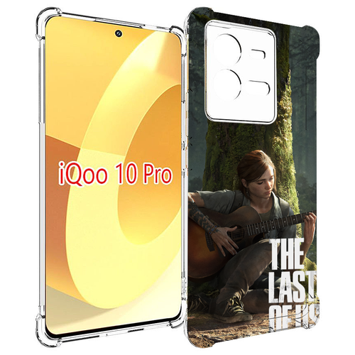 Чехол MyPads The Last of Us Part II для Vivo iQOO 10 Pro задняя-панель-накладка-бампер