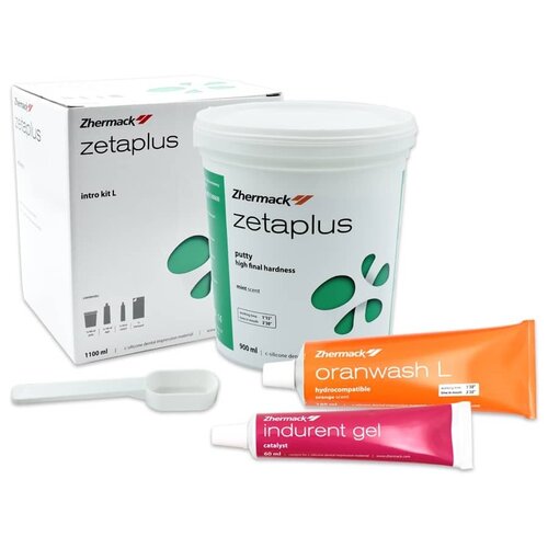 ZHERMACK/ZETAPLUS L INTRO KIT (зетаплюс) Набор база 900мл, oranwash L 140 мл, indurent gel 60 мл