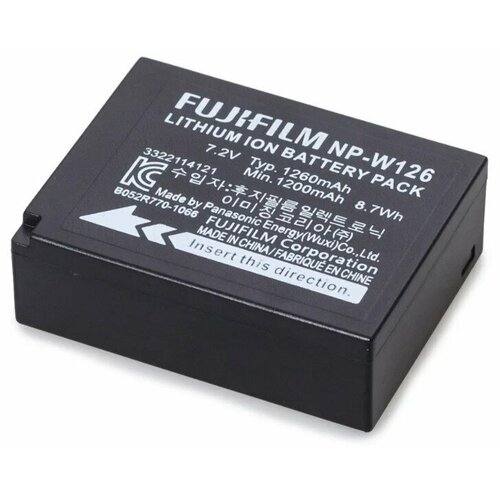 cетевой адаптер cp w126 для аккумуляторов fujifilm np w126 126s Аккумулятор NP-W126 для цифрового фотоаппарата Fujifilm