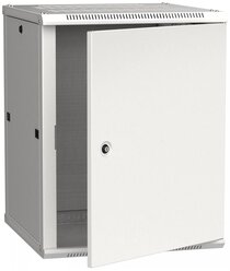 Шкаф коммутационный ITK Linea W (LWR3-12U66-MF) настенный 12U 600x600мм пер.дв.металл задн.дв.стал.л