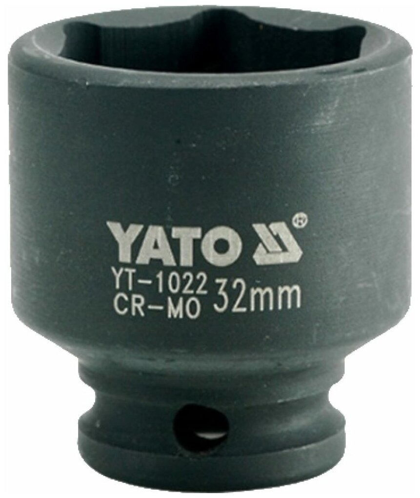 Торцевая головка YATO ударная 6-гранная 1/2" 32 мм YT-1022