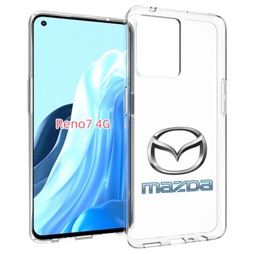 Чехол MyPads mazda-мазда-4 мужской для OPPO RENO 7 4G задняя-панель-накладка-бампер