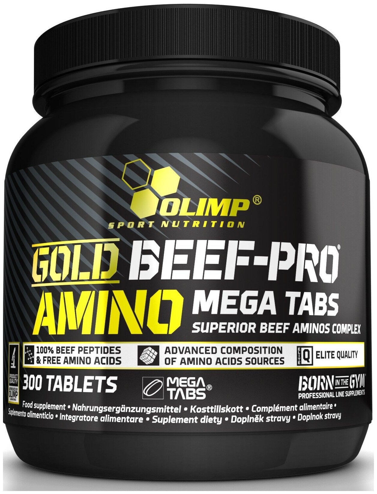 Аминокислоты Olimp Gold Beef Pro Amino Mega Tabs, 300 таб - фото №5