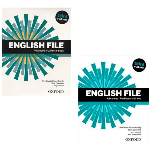 Комплект English File (3th). Advanced. Student's Book + Workbook with key + Student's Site