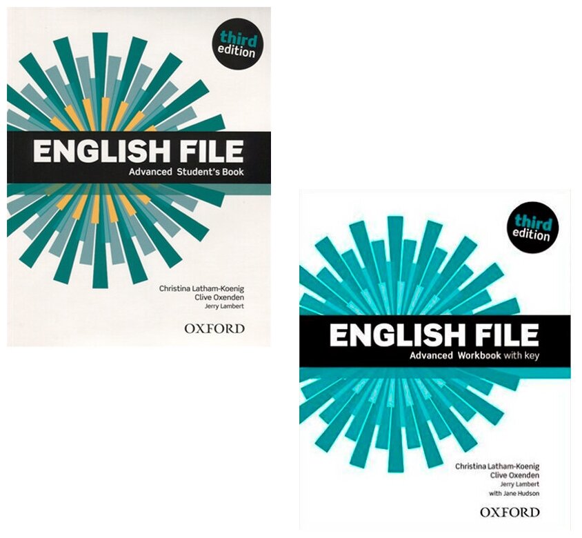 Комплект English File (3th). Advanced. Student's Book + Workbook with key + Student's Site