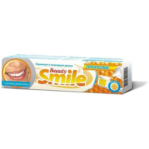 Зубная паста Beauty Smile Прополис Rubella, 100 мл rubella зубная паста для курящих beauty smile 100 мл 3 шт