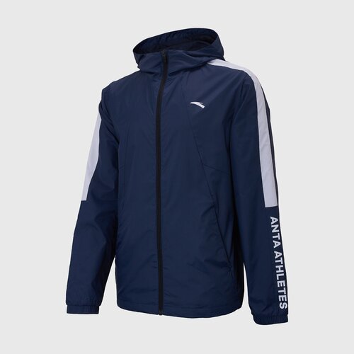 Ветровка с капюшоном Anta Single Jacket 852317607-1, р-р XXXL, Темно-синий