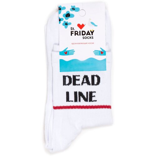 Носки St. Friday, размер 38-41, белый носки st friday классические размер 38 41 белый