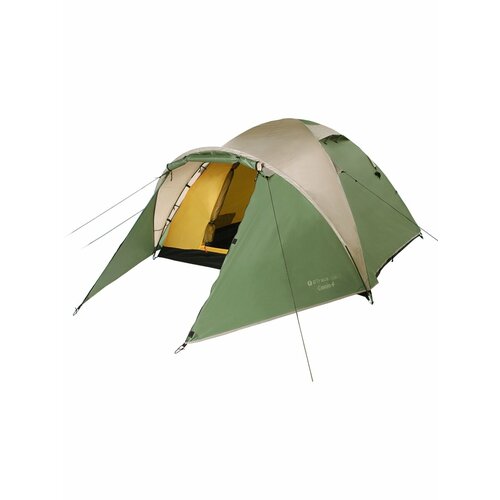 палатка серия outdoor line canio 3 3 местная зелёная Палатка туристическая BTRACE Canio 3