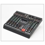 Беспроводной 7-полосный EQ звуковой микшер LOMEHO AM-GT6 , 6-моно-канальный миксер, DJ-консоль с USB 2 AUX выходом - изображение