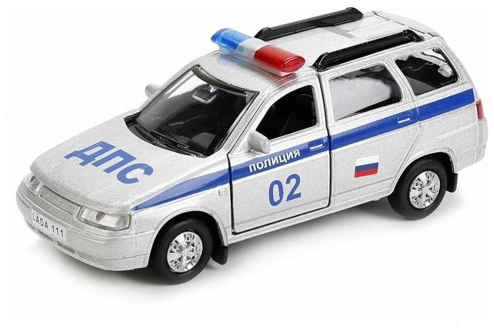 ТехноПарк Машина Lada 111 Полиция 12см