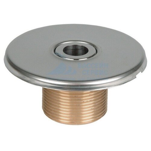 Форсунка стеновая из бронзы Hugo Lahme Fitstar с лицевой частью из стали А4, соединение G 1 1/2 наружняя резьба 40 мм, цена - за 1 шт