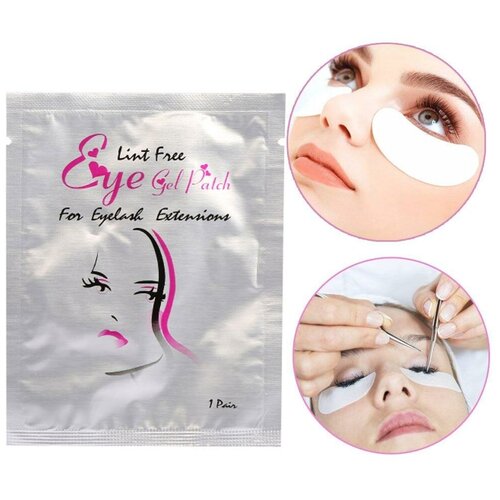 Патчи для наращивания ресниц гидрогелевые 150 пар