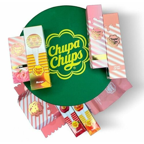 CHUPA CHUPS Подарочный набор косметики для лица, глаз и губ Super Fruity Box