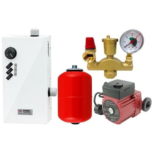 Комплект 45 кВт электрокотел эрдо Compact насос бак группа безопасности 1455000₽