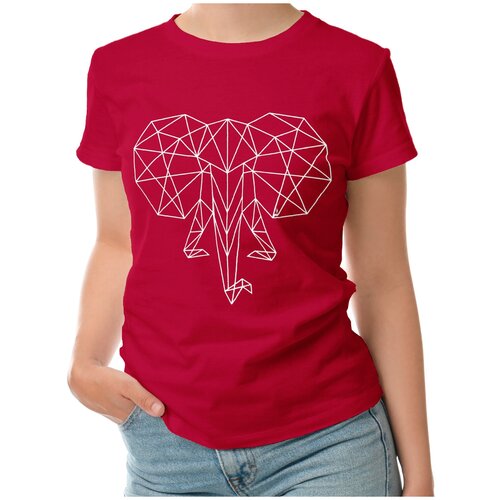 фото Футболка roly, размер s, красный