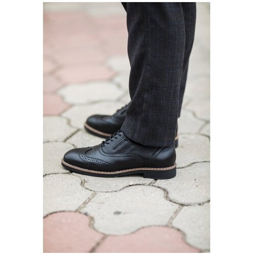 Туфли-броги, туфли мужские, классические натуральные кожаные, мужские модные туфли, качественные мужские, повседневные туфли для мужчин,42 р