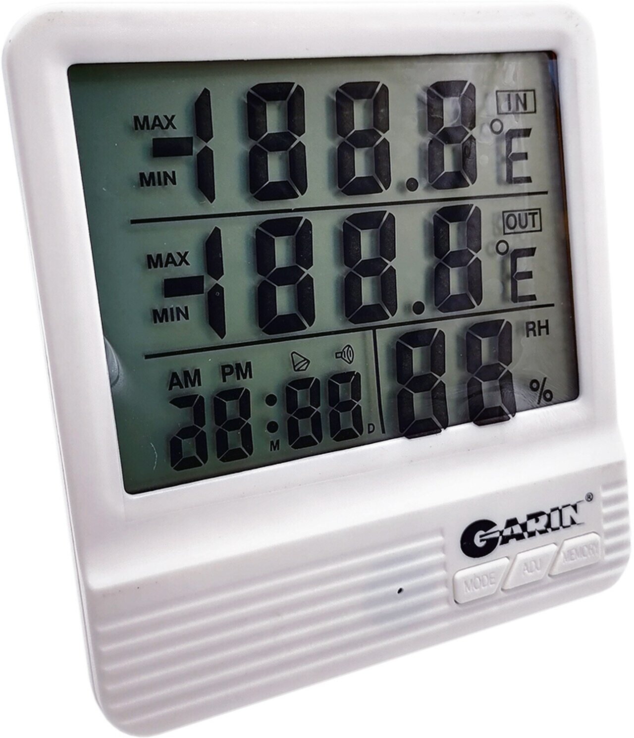 Метеостанция GARIN Точное Измерение WS-4 термометр-гигрометр-часы-календарь с внешним датчиком